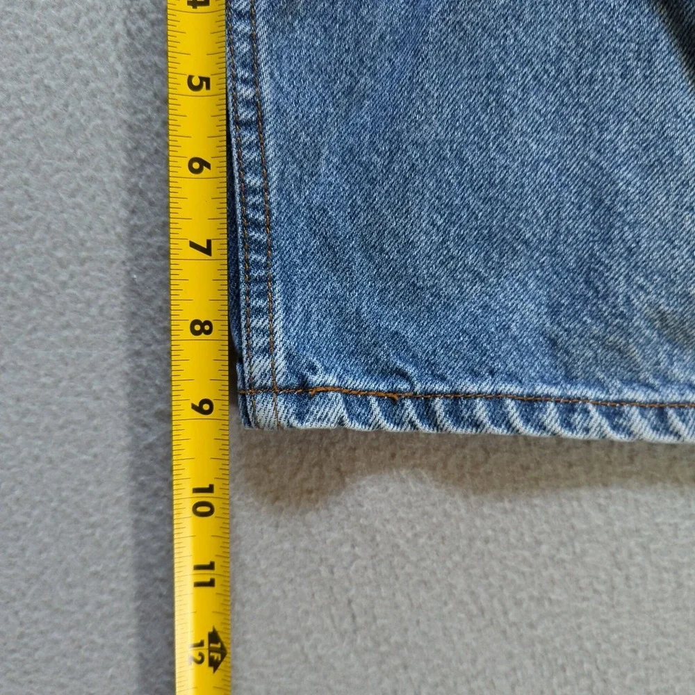 Levis Signature Denim Shorts Mens 34‎ Blue Relaxed Fit Cotton Y2K VTG